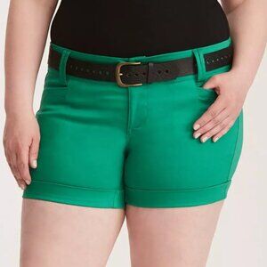 NWT Torrid Jelly Bean Grean Short Size 24